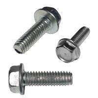 SHWTF01012S410 #10-24 X 1/2" Hex Washer Head, Slotted, Thread Forming Screw, 410 Stainless